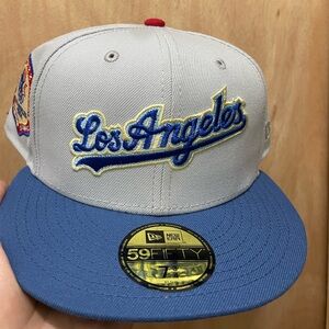 Myfitteds Los Angeles dodgers 1984 Olympic patch size 7 3/4 new era fitted